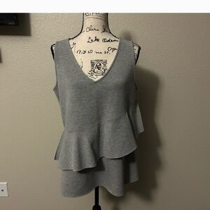 LIVI Lane Bryant Workout Peplum Top